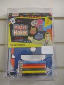 100pcs Brand new Mr. Maker Robot mask collage crafting set