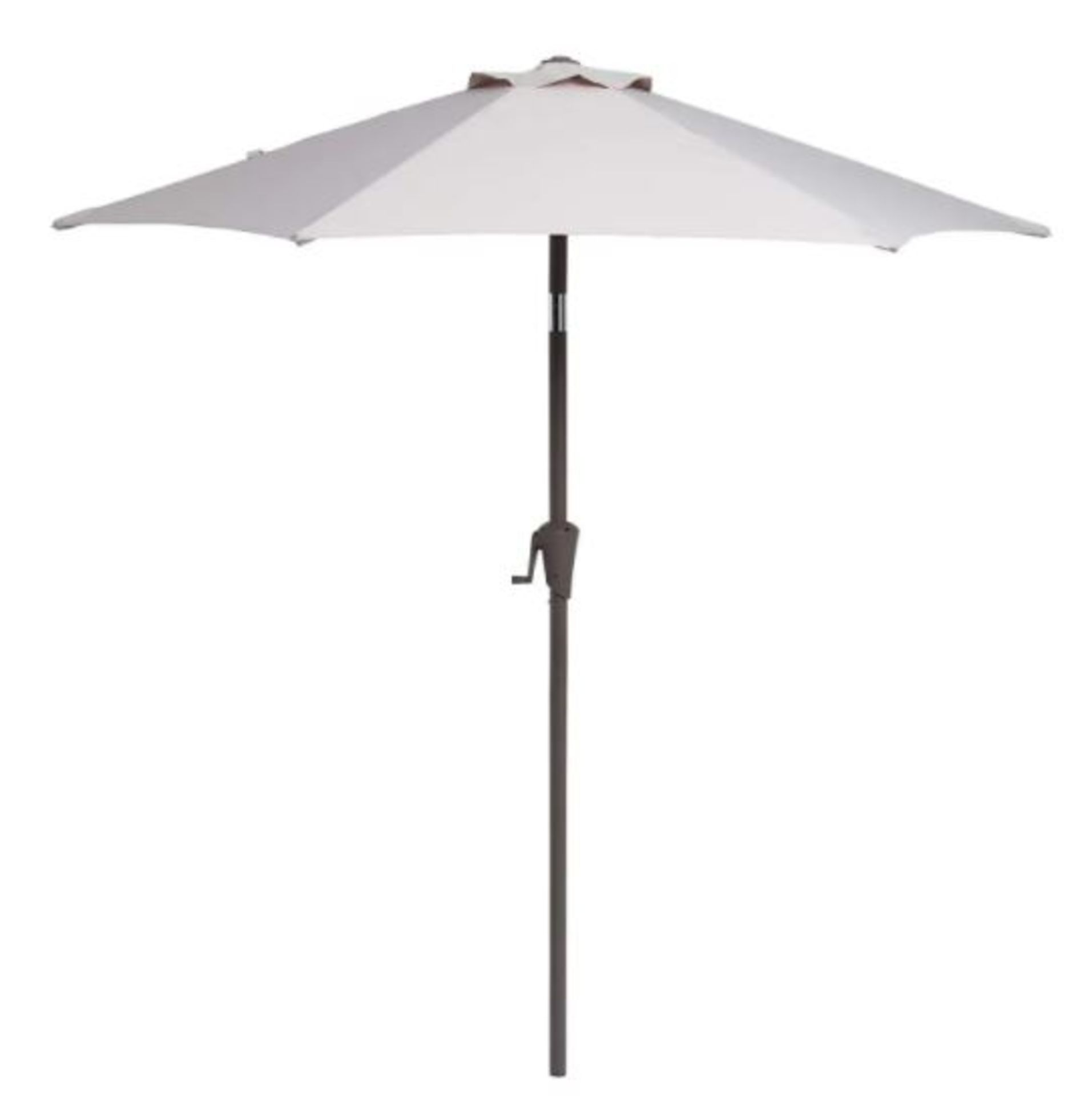 (R6C) 1x Parasol 2.1M Crank And Tilt Natural RRP £50.