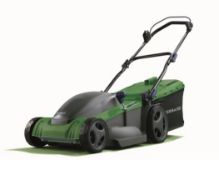 (R6M) 3x Powerbase Lawn Mower. 1x 41cm 1800W Electric Rotary Lawn Mower. 1x 32cm 1200W Electric Law