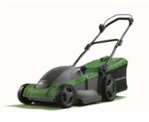 (R7C) 2x Powerbase 41cm 1800W Electric Rotary Lawn Mower. RRP £119 Each.