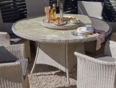 (R3L) 1x Hartman Cornbury Round Dining Table 140cm