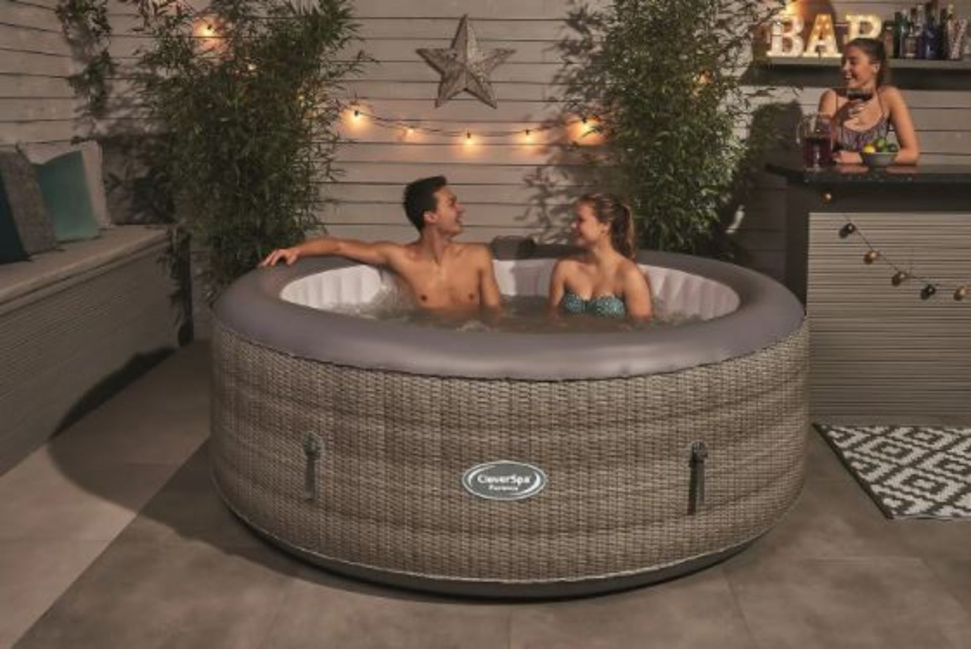 (R3F) 1x Cleverspa Florence RRP £560. (Raw Customer Return. Unchecked, Not Inflated).