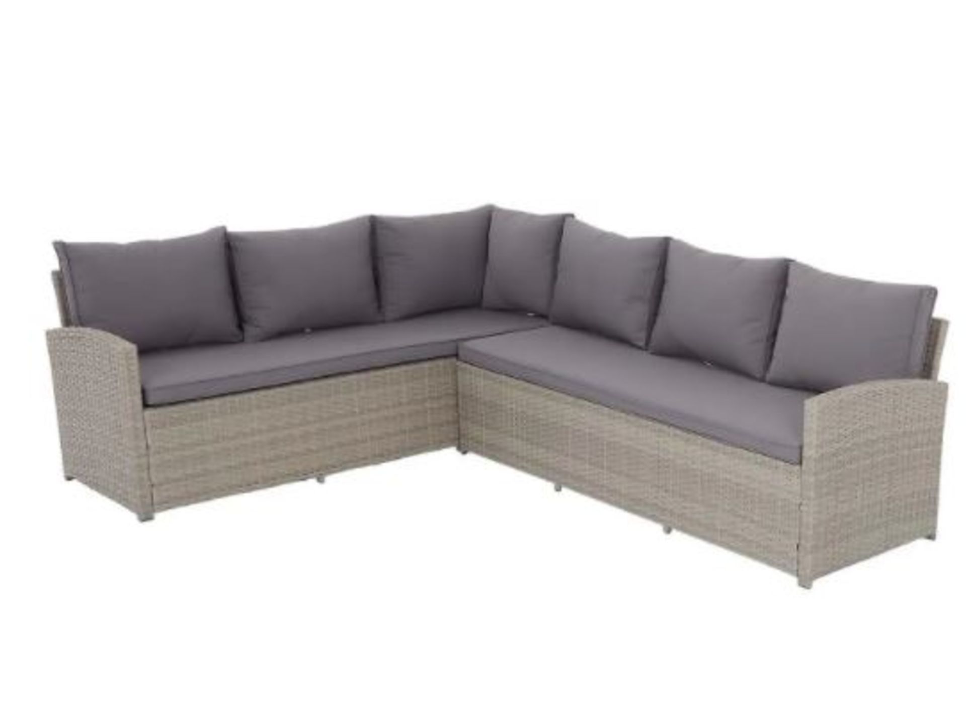 (R10K) 1x Matara Corner Sofa Dining Set (No Table Top). RRP £700 When Complete. - Image 2 of 6