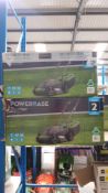 (R7M) 2x Powerbase 32cm 1200W Electric Rotary Lawn Mower