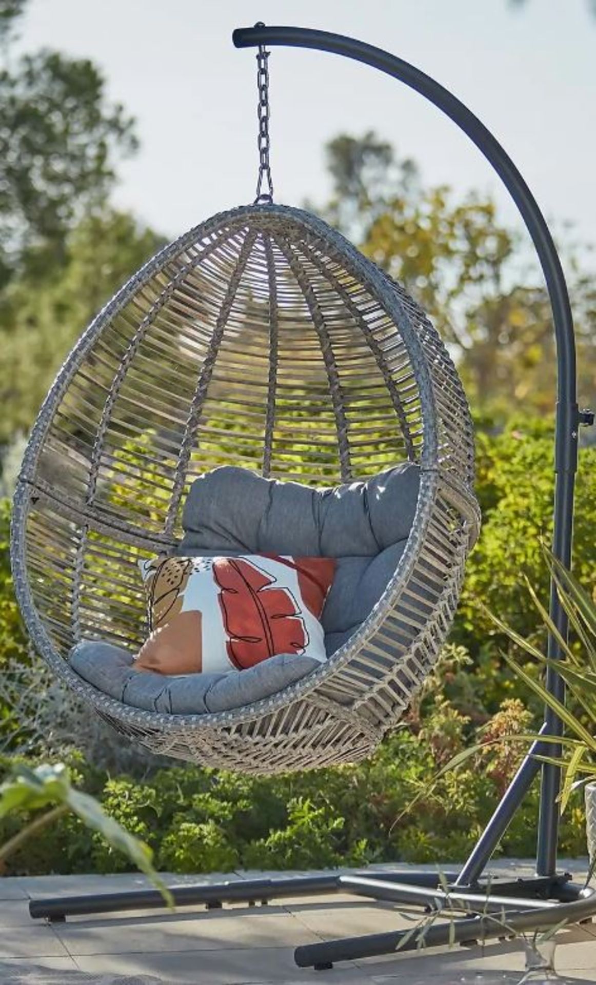 (R16) 1x Hartington Florence Collection Hanging Chair RRP £350