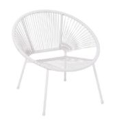 (R7N) 7x Acapulco Grey Chair RRP £35 Each. (4x Rattan Is Loose On Units)