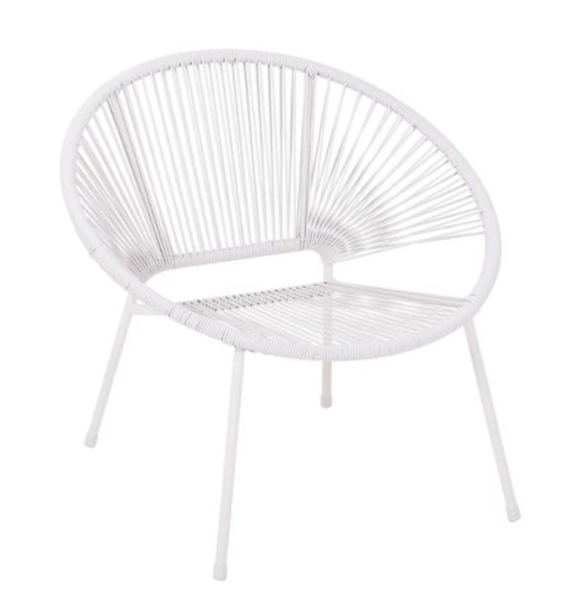 (R7N) 7x Acapulco Grey Chair RRP £35 Each. (4x Rattan Is Loose On Units)