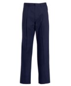 Essential mens pleat front trousers 34