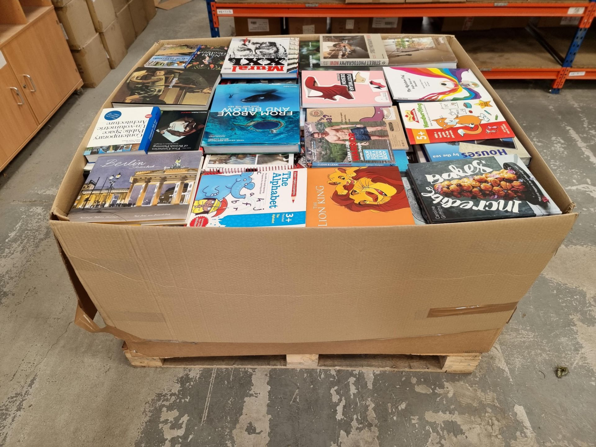 Pallet of Assorted Books New With Shelf Wear