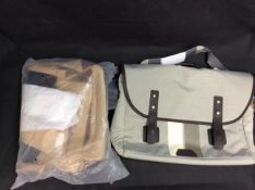 BRAND NEW STOCK 2x Backpack Including Targus Messenger Bag and Tak Canvas Backpack