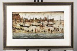 Limited Edition L.S. Lowry "The Beach"