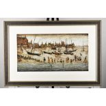 Limited Edition L.S. Lowry "The Beach"
