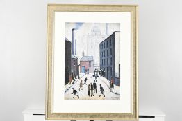 L.S. Lowry Limited Edition "Industrial Scene 1953"