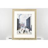 L.S. Lowry Limited Edition "Industrial Scene 1953"