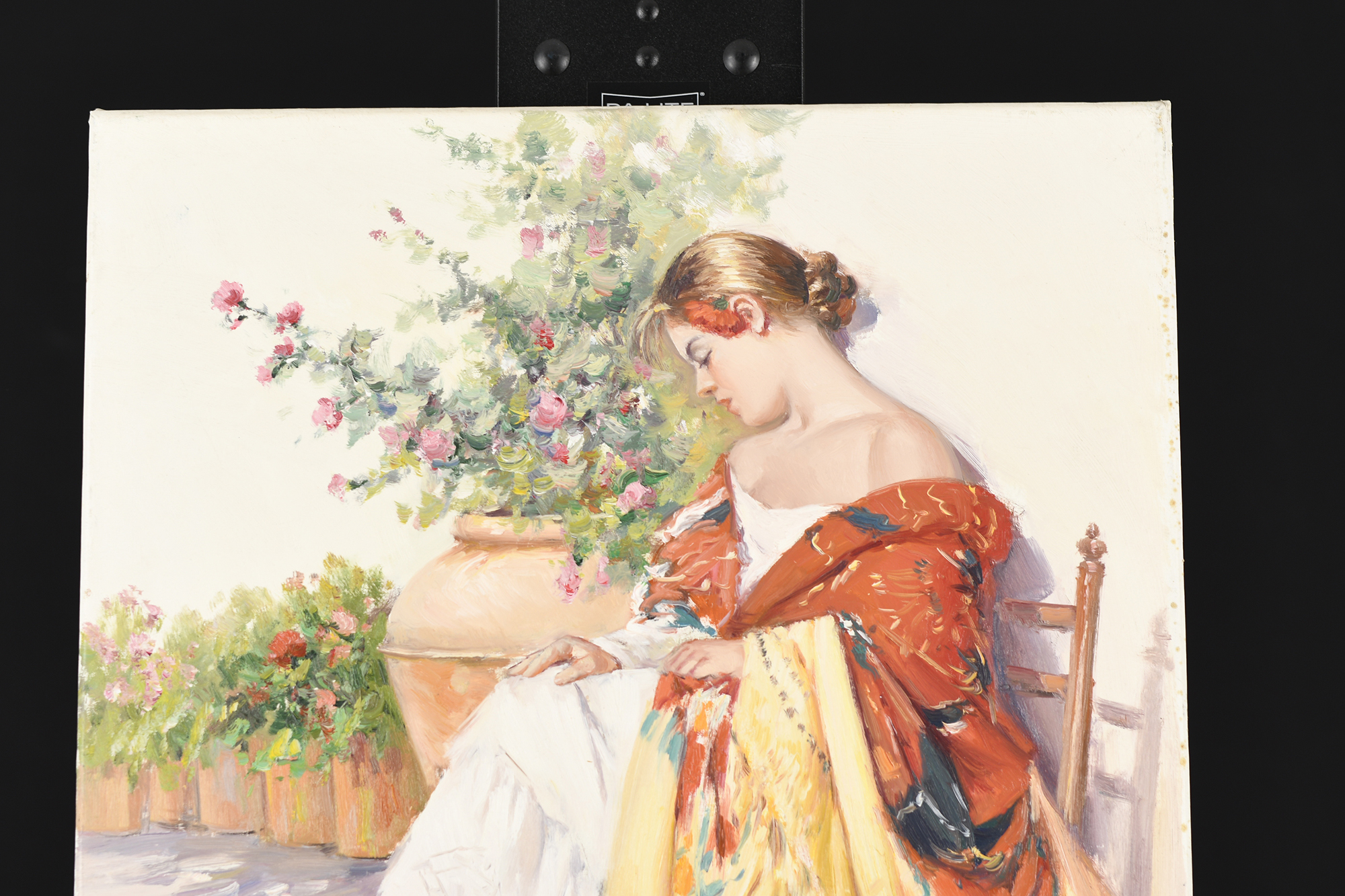 Original Oil on Canvas Female Study - Image 4 of 6