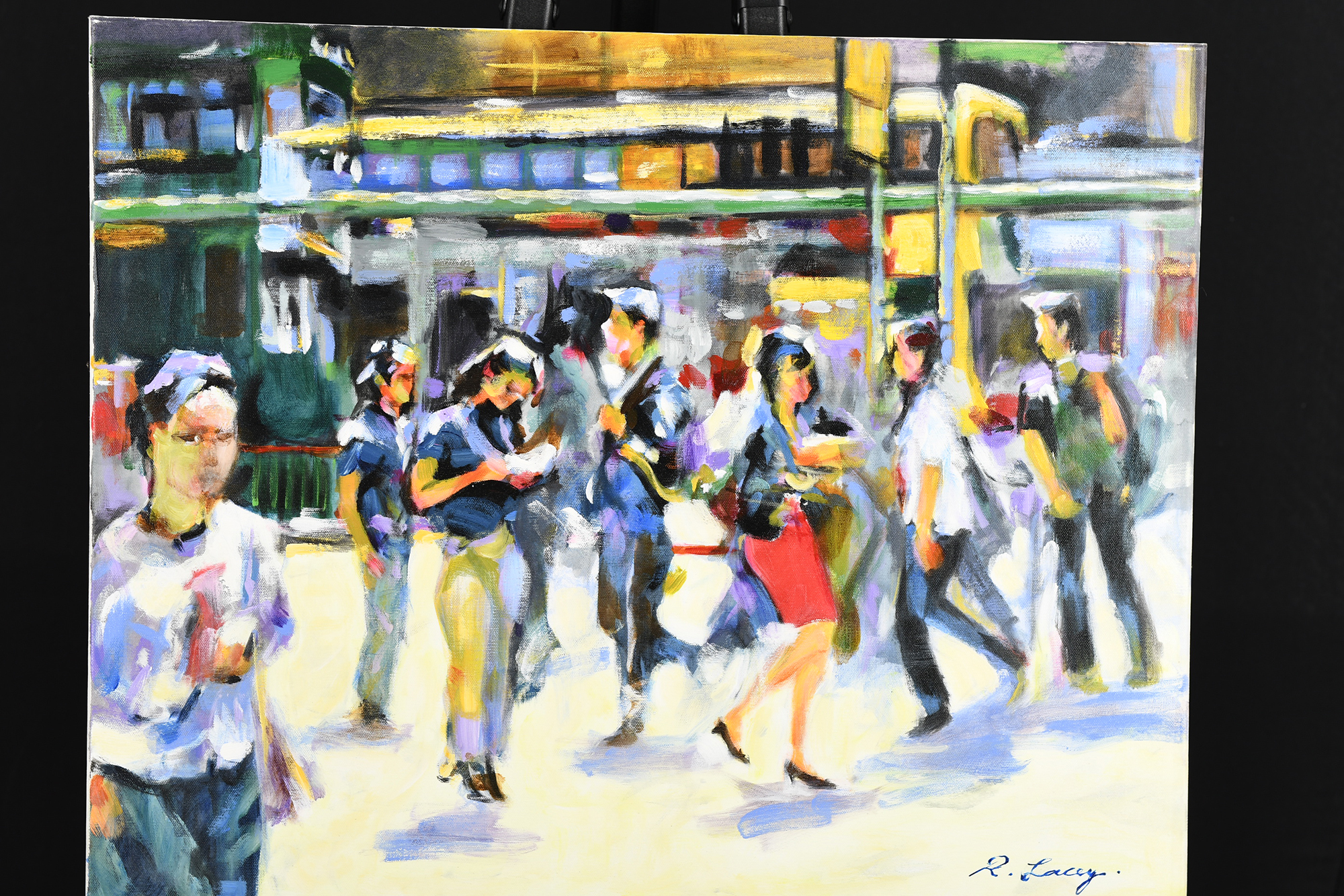 Original painting by English artist Lacy. - Image 5 of 5