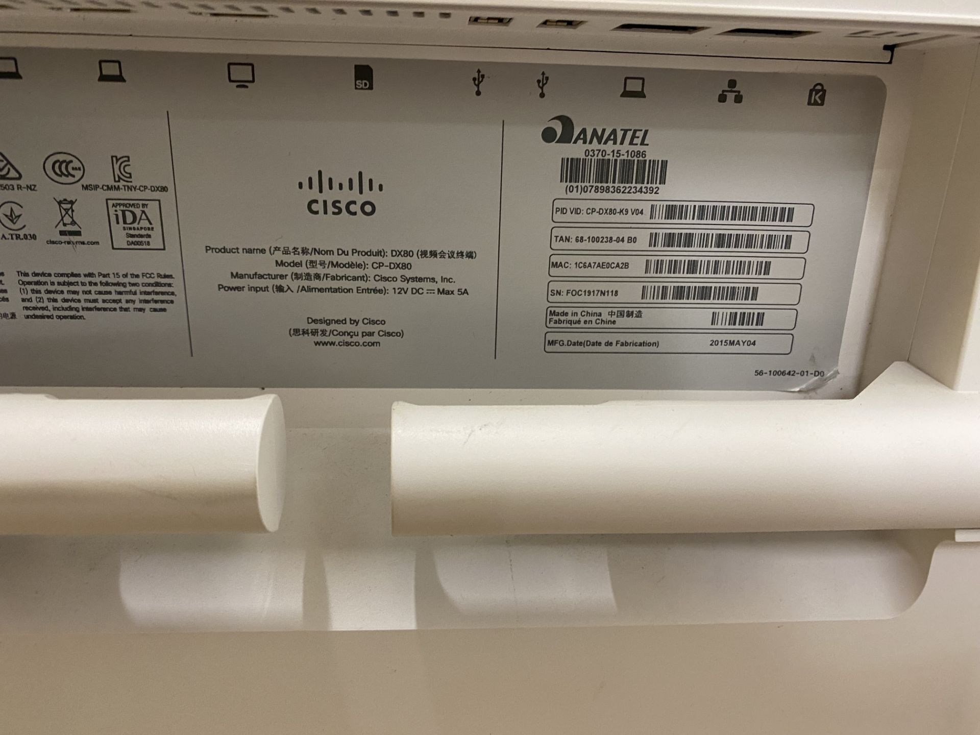 Cisco DX80 VC System - Image 2 of 2