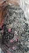 5no 4kg boxes-3mm washers - M3 x 7