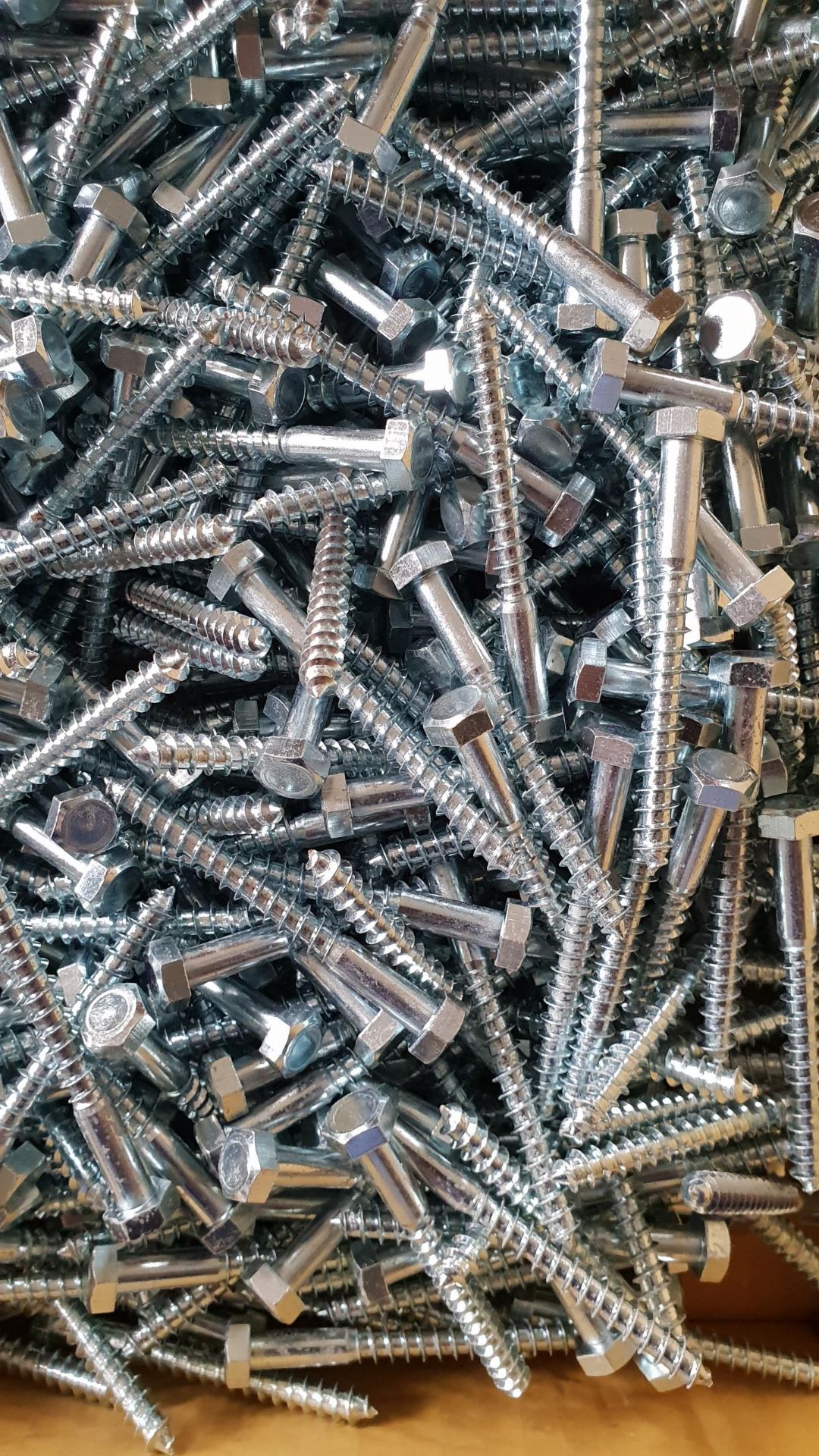 500 - 8x80mm coach screws