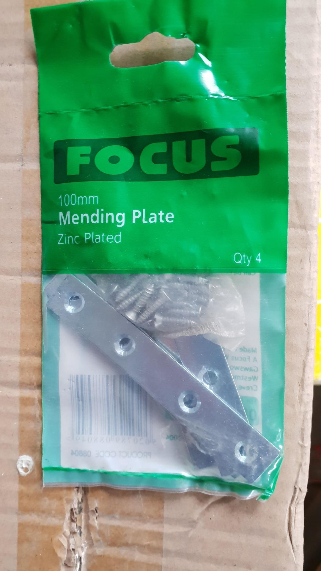 160 packs - 100mm mending plates