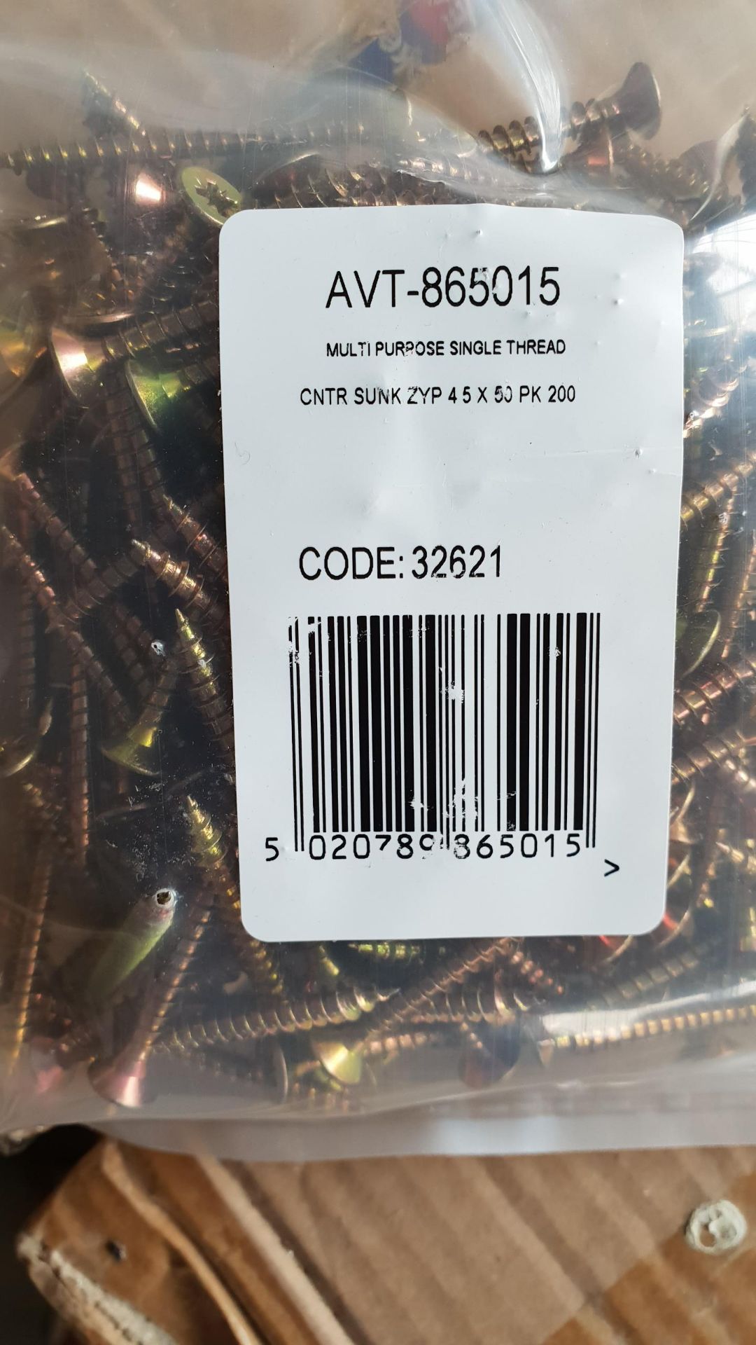 10 packs - 4.5x50mm screws