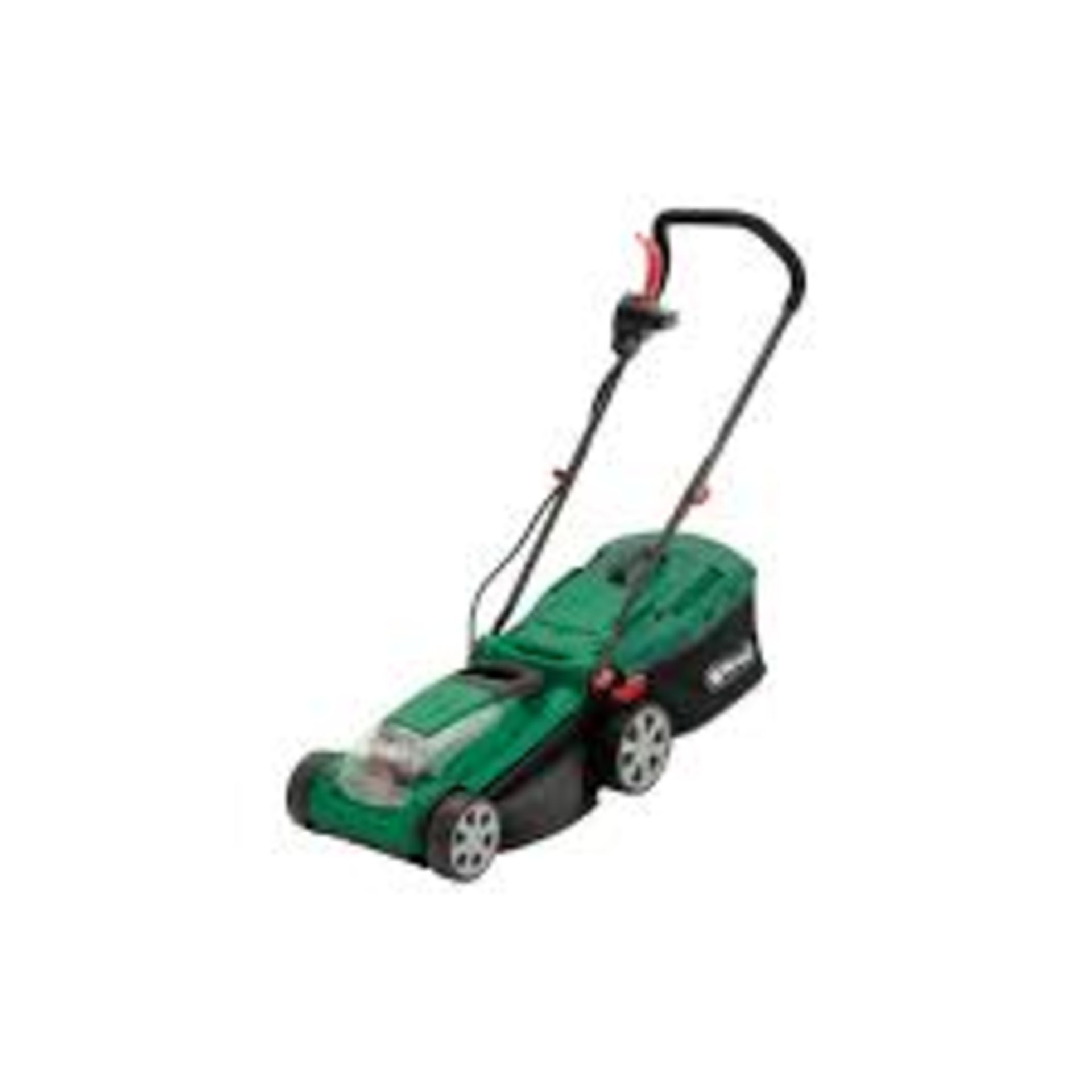 (R14G) 3x Items. 1x Qualcast 39cm 36V Cordless Rotary Lawn Mower (With Battery & Charger). 1x Qualc