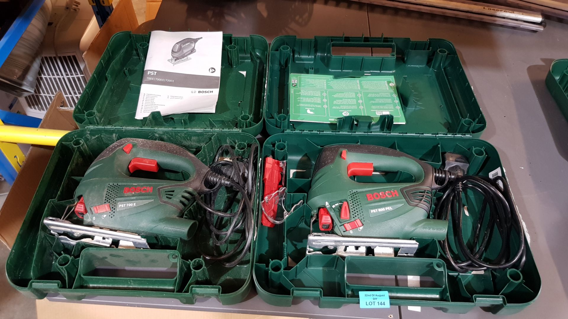 (R15C) 2x Bosch Jigsaw Items. 1x PST 700 E. 1x PST 800 PEL. (Both Items Have Carry Case). Combine - Image 3 of 3