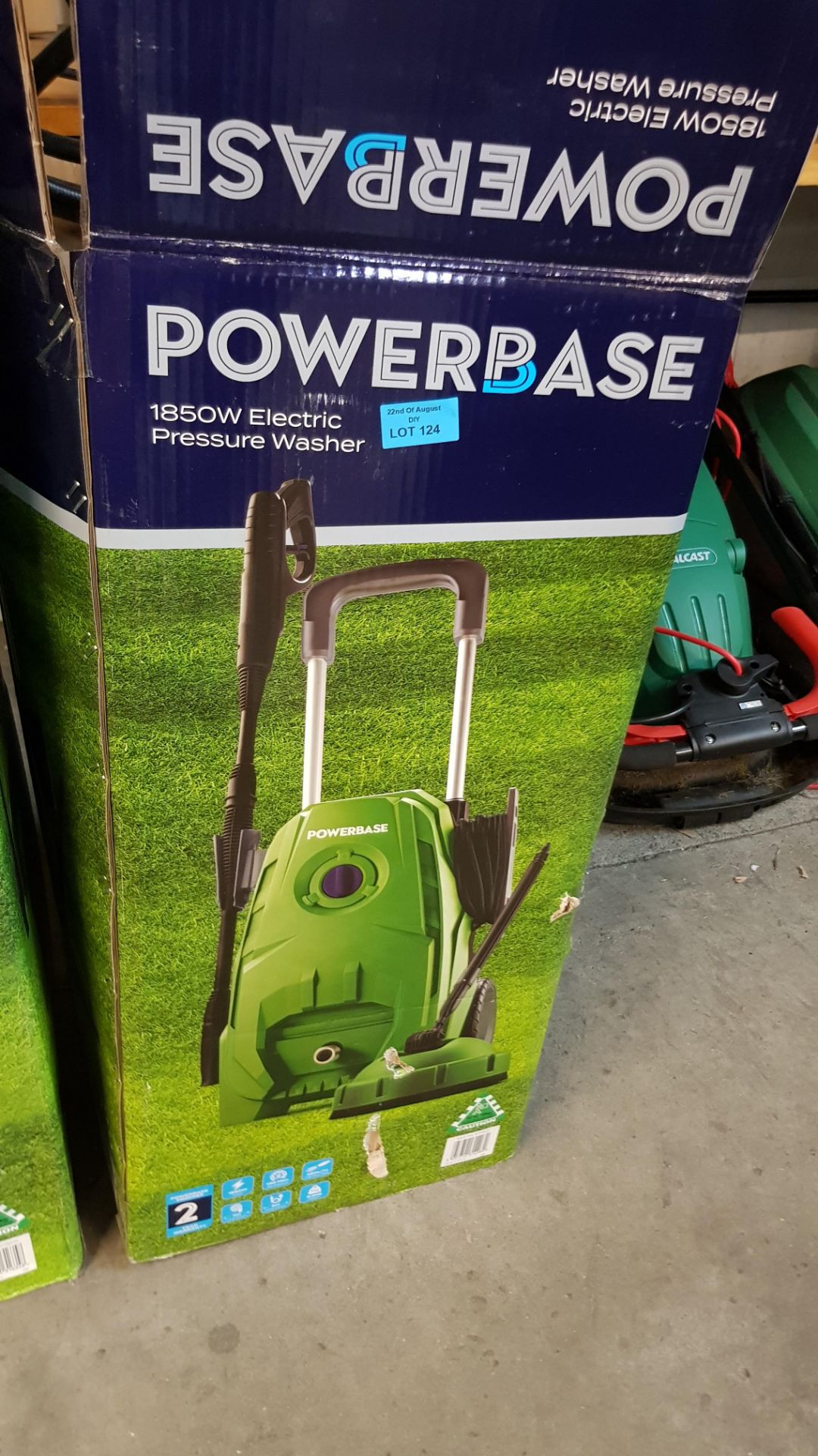 (R14A) 1x Powerbase 1850W Electric Pressure Washer RRP £99. - Image 2 of 2