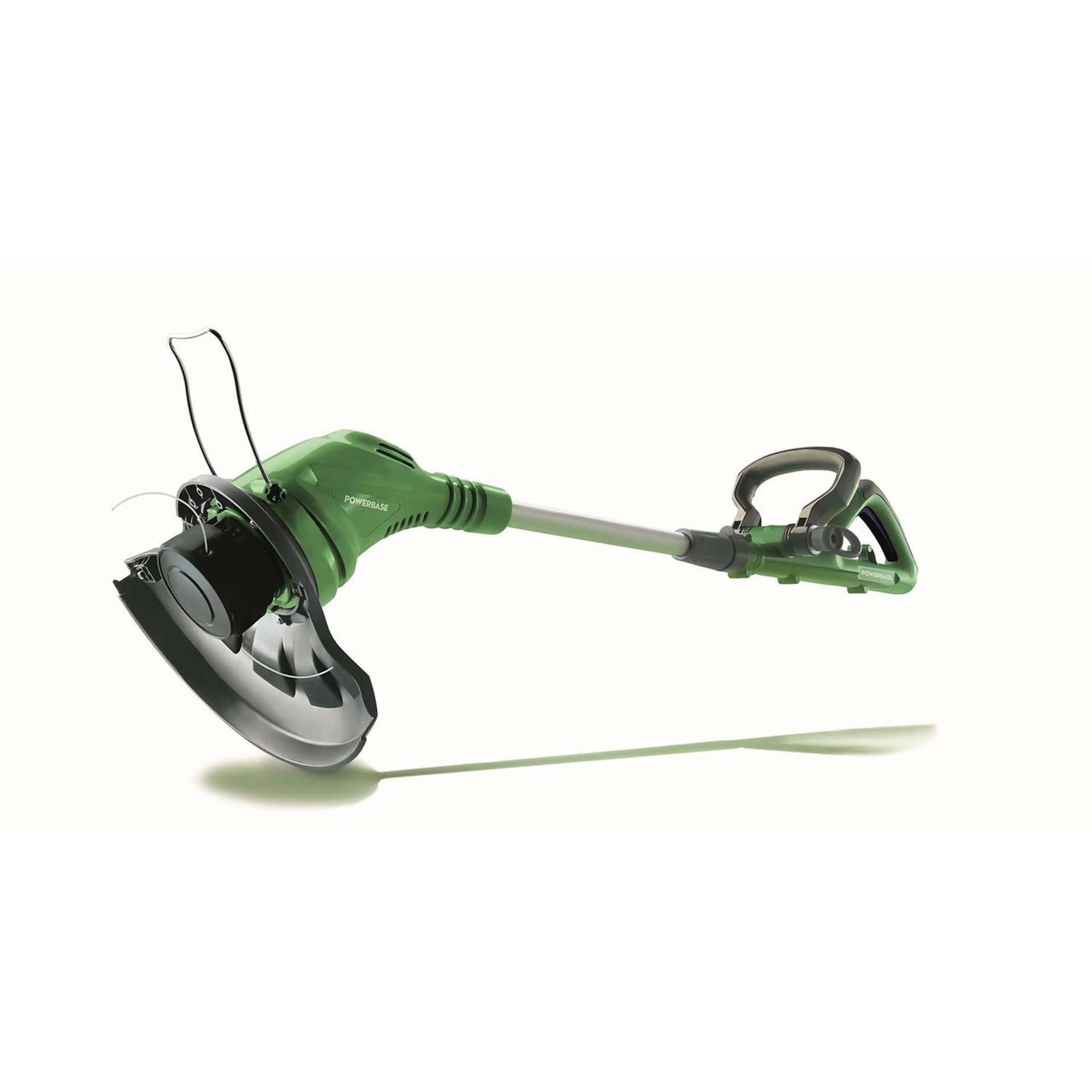 (R15A) 2x Powerbase Electric Grass Trimmer 450W. (Both Items Clean. Appears As New).