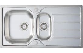 New (T205) Prima 1 Bowl Sink Stainless Steel, 965x500mm. New (T205) Prima 1 Bowl Sink. New (T205)