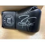 Barry McGuigan Signed Boxing Glove In Acrylic Box