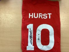 Geoff Hurst Signed T-shirt