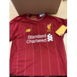 Mo Salah Signed Liverpool Shirt