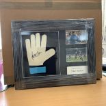 Peter Shilton Signed Glove Framed