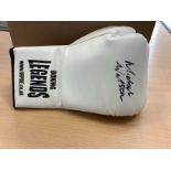 Michael Watson Signed Boxing Glove In Acrylic Box