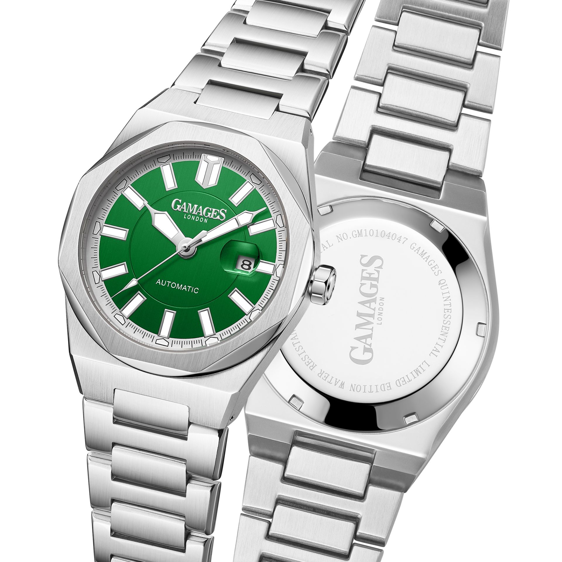 Ltd Edition Hand Assembled Gamages Quintessential Automatic Green - 5 Year Warranty & Free Delivery