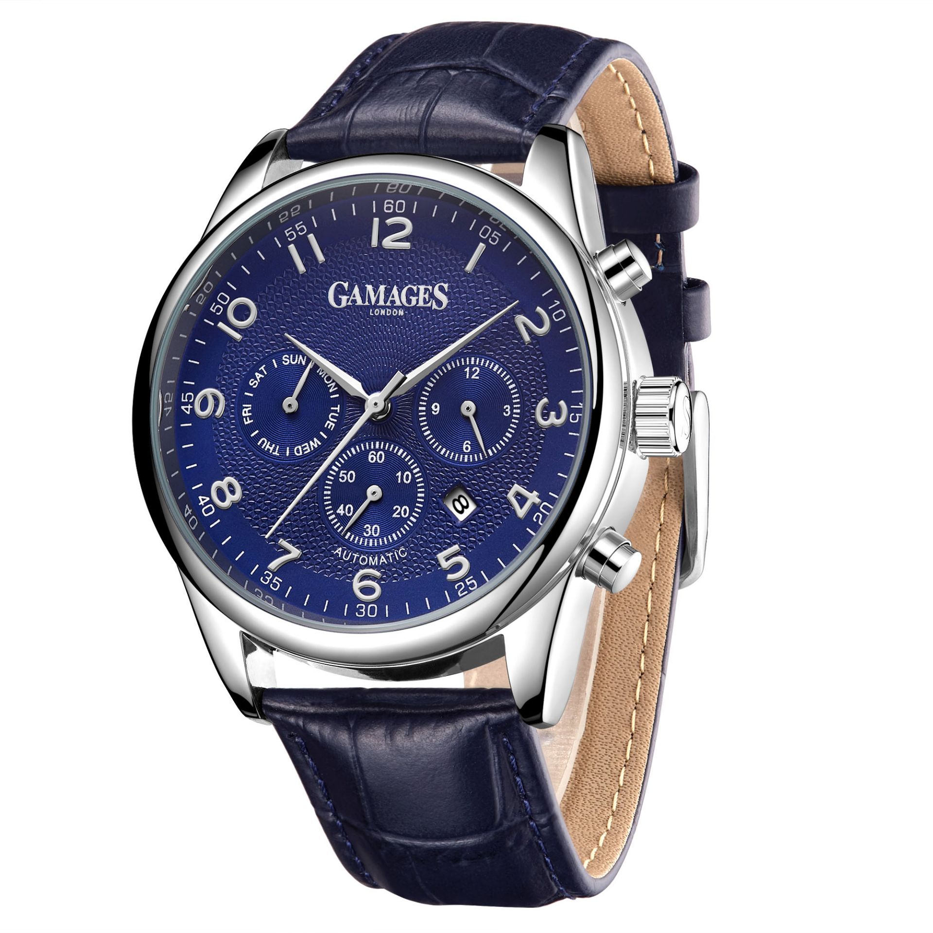 Limited Edition Hand Assembled Gamages Enigmatic Automatic Steel - 5 Year Warranty & Free Delivery