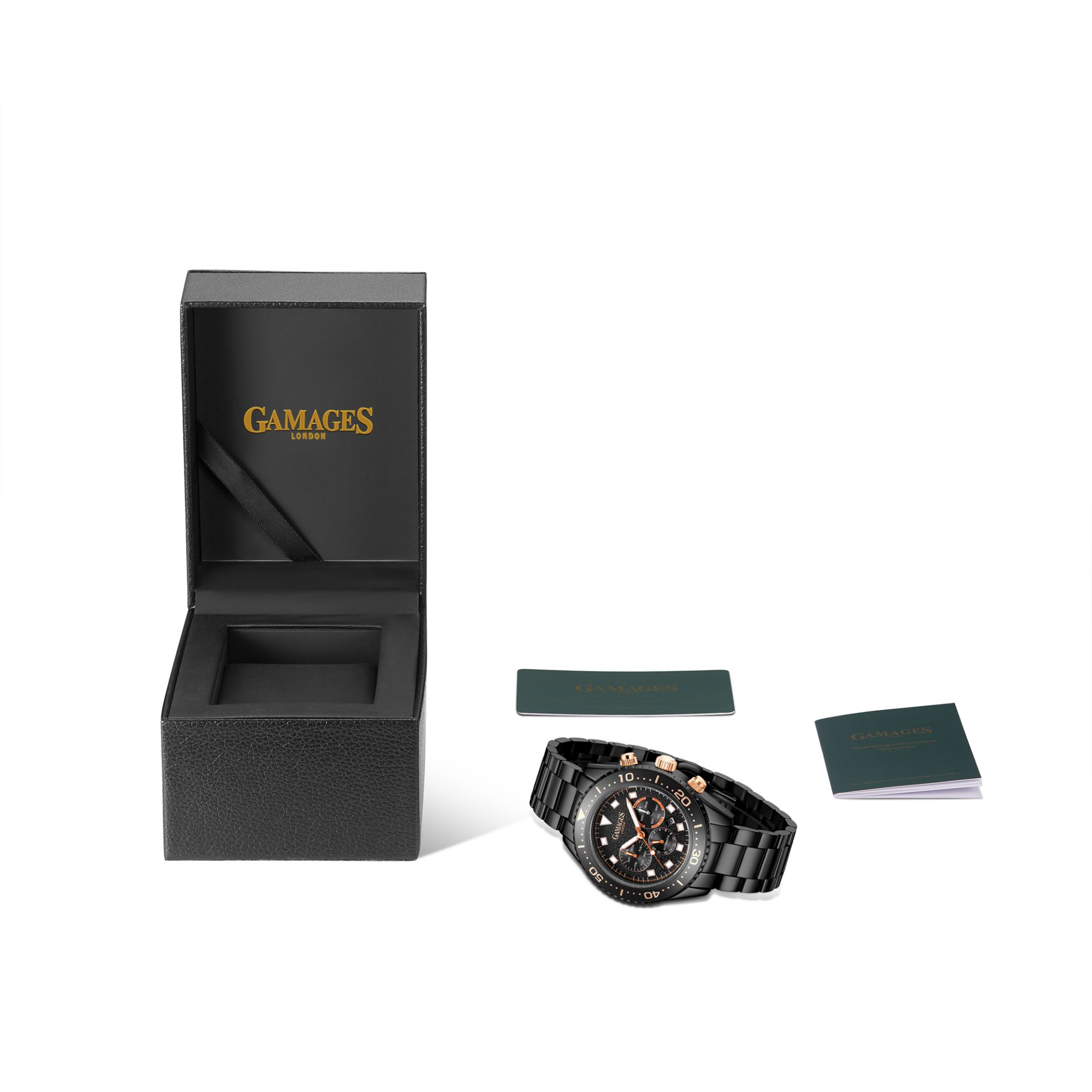 Limited Edition Hand Assembled Gamages Allure Automatic Black - 5 Year Warranty & Free Delivery
