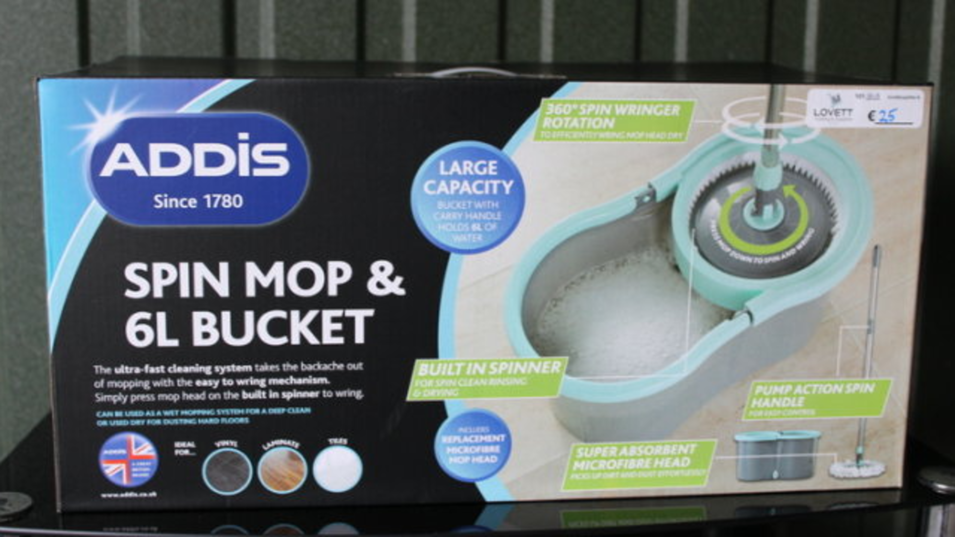 Spin Mop & 6L Bucket