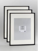 Black A2 Photo Frame - Set of 3 RRP £25