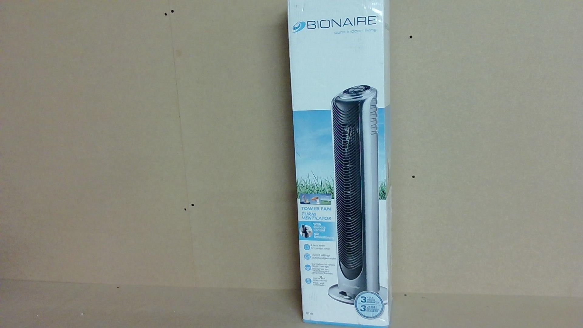 Bionaire Tower Fan - Grade U (Untested Returns)