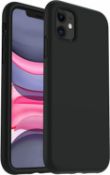 50 iPhone 11 black silicone cases