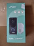 Vanbar Video Door Bell - Grade U (RRP £60)
