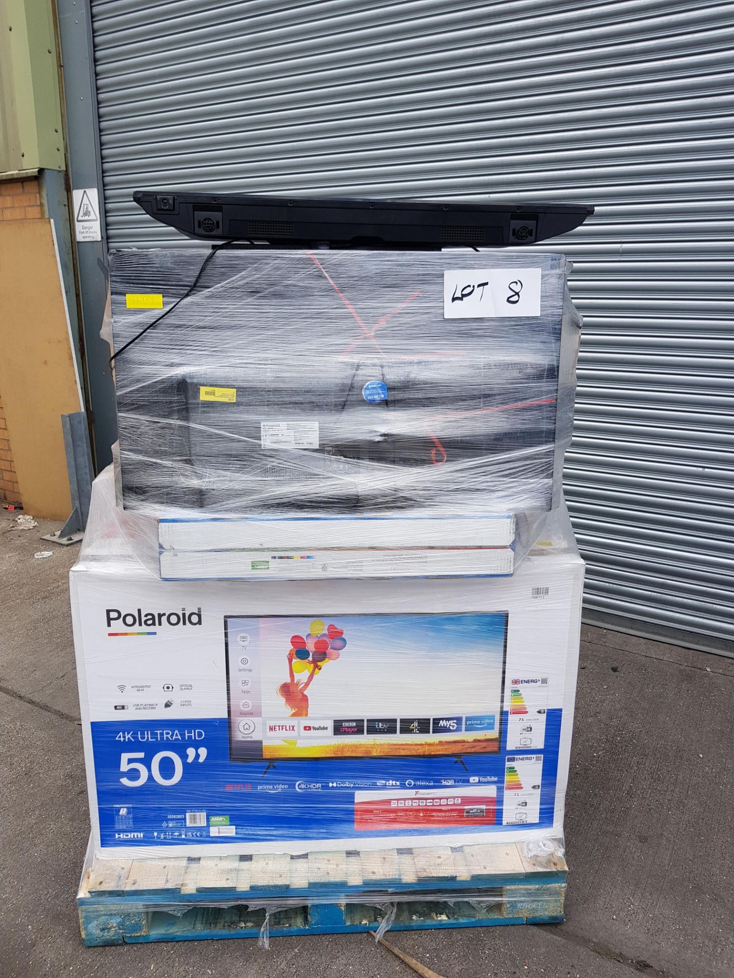 Pallet Of Approx 12 Mixed (Mainly Smart) TVs. Raw Customer Returns. Unchecked And Untested. To Incl - Image 2 of 3