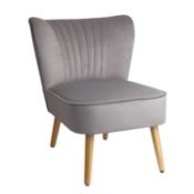 (R5N) 1x Occasional Chair Grey (No Box) £79.00.