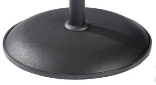 (R5M) 2x 15Kg Round Cement Parasol Base RRP £25 Each. Fits Up To 38mm Poles.