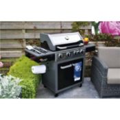 (R6C) 1x Fervour Ranger 410 4 Burner Gas BBQ. Used item, With Damage To Unit. (RRP £500 When New).