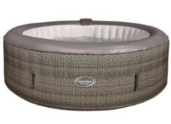 (R2B) 1x CleverSpa Florence 6 Person Hot Tub RRP £560. Unit Powers On, But Does Not Inflate. Main