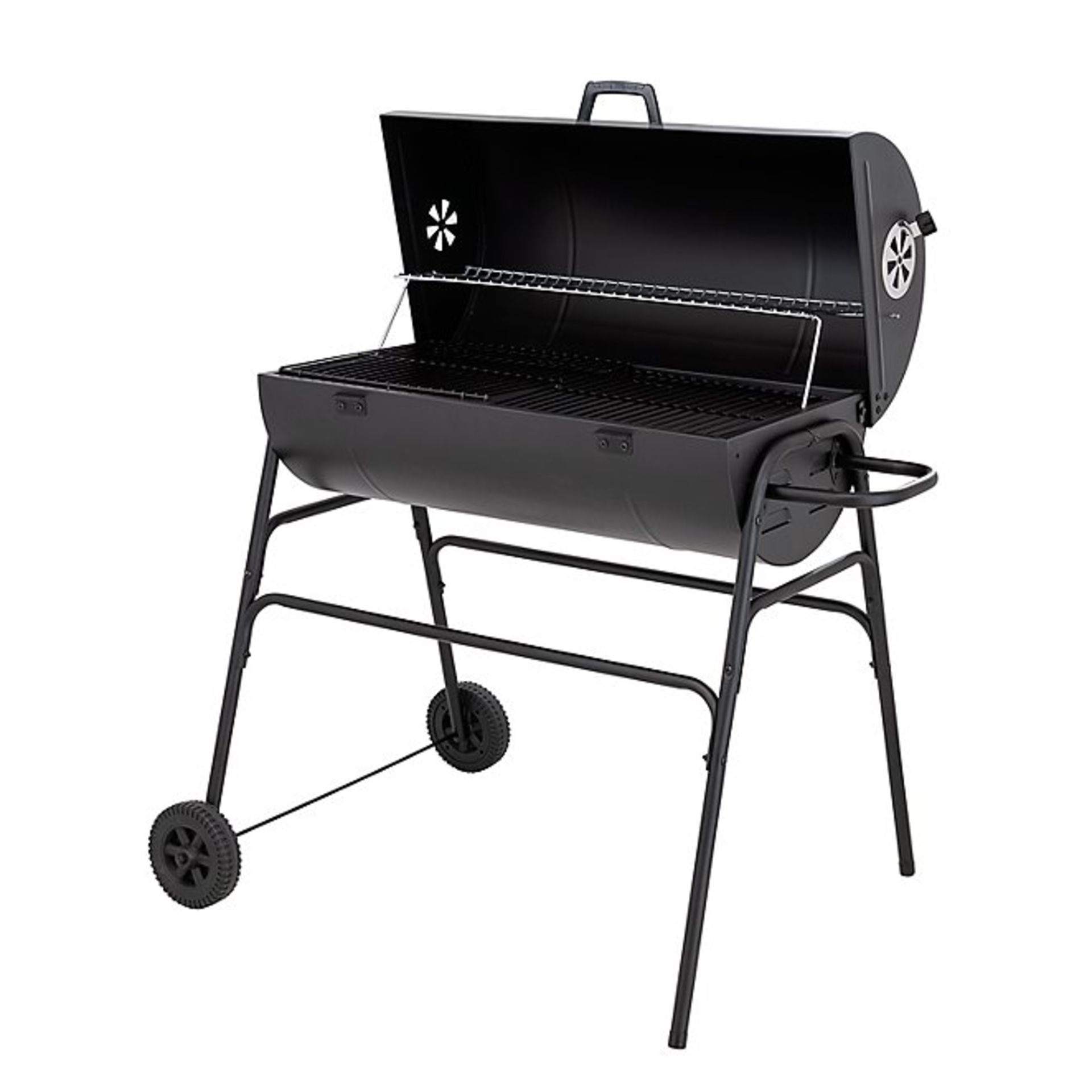 (R10E) 2x Expert Grill 75cm Barrel BBQ. Opened To Check Contents. Both Units Look Clean, Unused. (S - Image 2 of 5