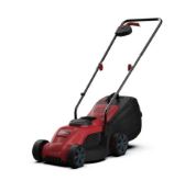 (R15G) 1x Sovereign 18V Cordless Lawnmower RRP £89. Items Appears Clean & Unused. With Battery & Ch